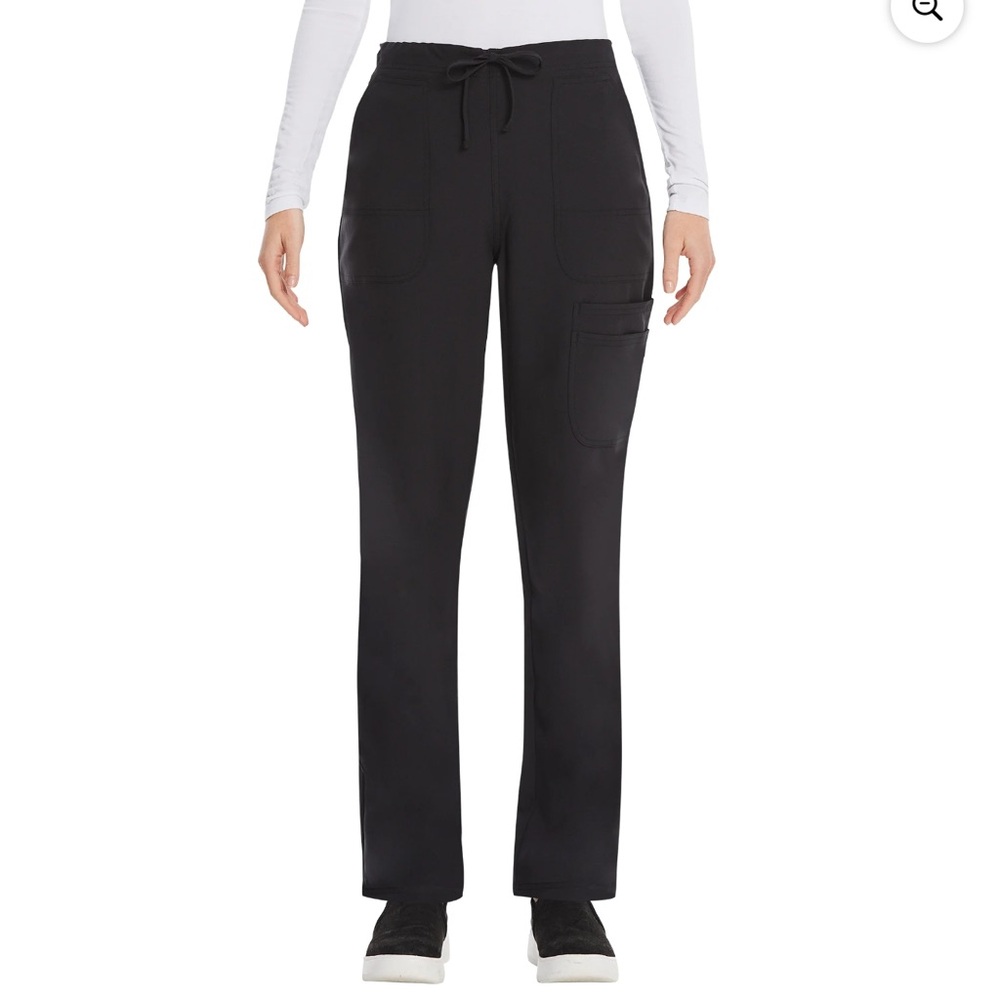 💜Scrubstar Women's Core Essentials Drawstring Cargo Scrub Pants Size:3XL